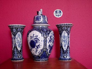 Siervazen Delfts Blauw