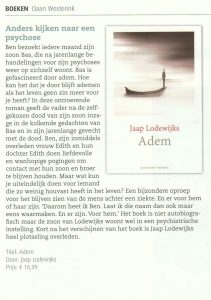 Boekenrubriek Adem Vakblad Uitvaart maart 2017